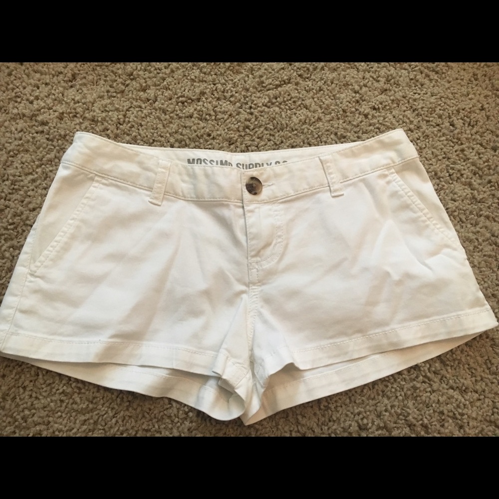 White shorts from target